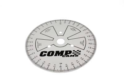 COMP Cams - COMP Cams 4790CPG 9.0" Diameter Sportsman Camshaft-DEG Wheel White