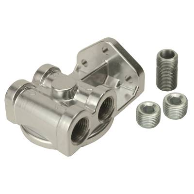 Derale - Derale 25709 Side Ports Filter Mount 1/2" NPT