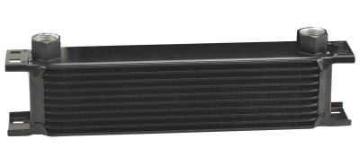 Derale - Derale 51078 10-Row Stack Plate Cooler -10AN O-Ring Female