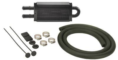Derale - Derale 13213 2-Pass 8" Series 7000 Copper/Aluminum Power Steering Kit w/Brackets