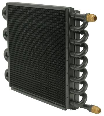Derale - Derale 15300 16-Pass 16" Tube & Fin Electra-Cool Replacement Cooler -8AN