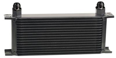 Derale - Derale 51610 16-Row Stack Plate Oil Fluid Cooler -10AN