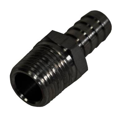 Derale - Derale 98103 Straight Hose Barb Fitting 1/2" NPT Male x 1/2" Barb Each