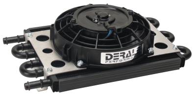 Derale - Derale 15830 6-Pass Econo-Cool Remote Fluid Cooler 1/2"