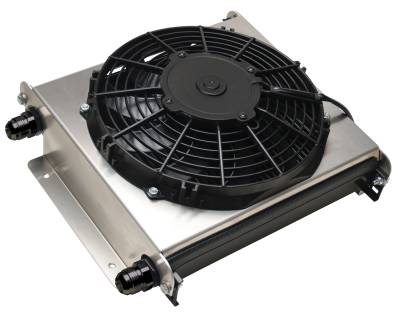 Derale - Derale 15875 40-Row Hyper-Cool Extreme Remote Fluid Cooler -10AN