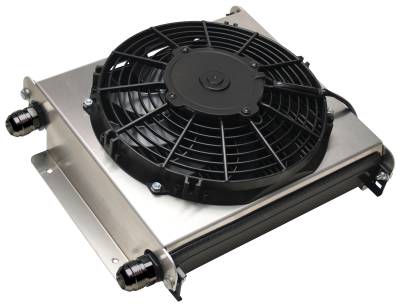 Derale - Derale 15876 40-Row Hyper-Cool Extreme Remote Fluid Cooler -12AN