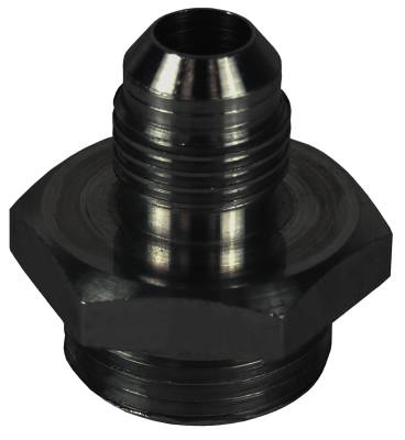 Derale - Derale 59006 Aluminum Cooler/Adapter Fitting -6AN x -10AN O-Ring Bright Anodized