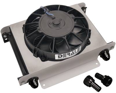 Derale - Derale 15865 25-Row Hyper-Cool Remote Fluid Cooler -10AN