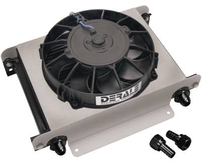 Derale - Derale 15860 25-Row Hyper-Cool Remote Fluid Cooler -8AN