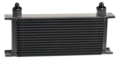 Derale - Derale 51606 16-Row Stack Plate Oil Fluid Cooler -6AN