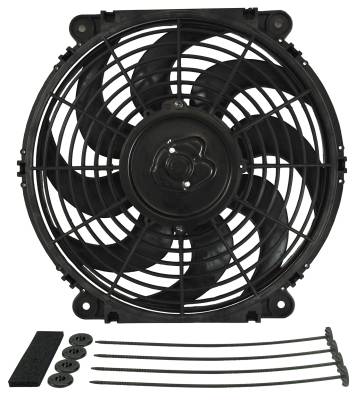 Derale - Derale 16622 12" Tornado Electric Puller Fan Standard Mounting Kit