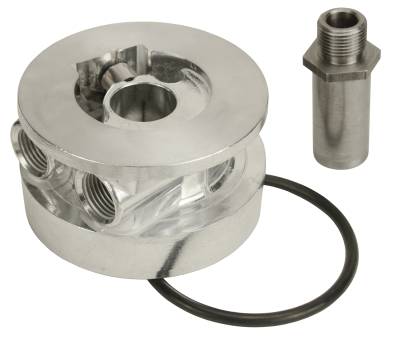 Derale - Derale 25720 GM Thermostatic Sandwich Adapter w/1/2 NPT Ports