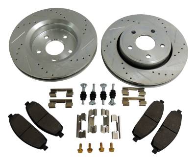 RT Offroad - RT Offroad RT31008 Disc Pads & Brake Shoes for 05-10 Jeep Grand Cherokee WK