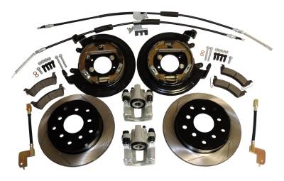 RT Offroad - RT Offroad RT31043 Rear Disc Brake Conversion Kit for 97-06 Jeep TJ/ZJ
