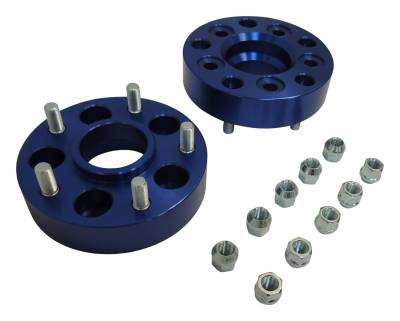 RT Offroad - RT Offroad RT32001 1.5" Blue Anodized Wheel Adapters/Spacers 5x4.5 To 5x5.0