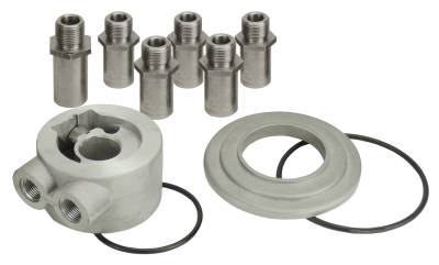 Derale - Derale 25782 Universal Thermostatic Sandwich Adapter w/3/8" NPT Ports