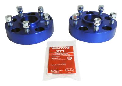 RT Offroad - RT Offroad RT32018 1.5" Blue Wheel Spacers for 18+ Jeep Wrangler JL/Gladiator JT