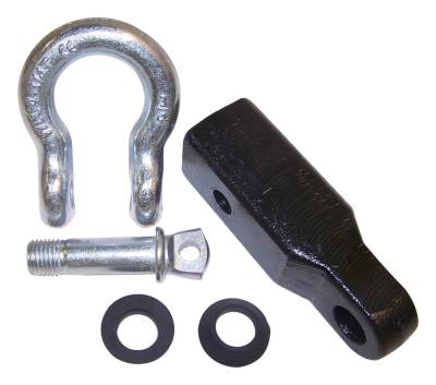 RT Offroad - RT Offroad RT33012 2" Receiver Set w/One 3/4" D-Ring & Two Rubber Spacers