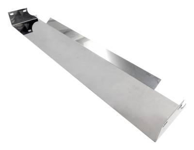 RT Offroad - RT Offroad RT34043 Stainless Front Frame Cover for 87-95 Jeep Wrangler YJ