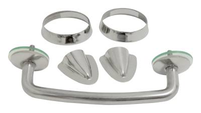 RT Offroad - RT Offroad RT34068 Stainless Windshield Tie Down Kit for 97-06 Jeep Wrangler TJ