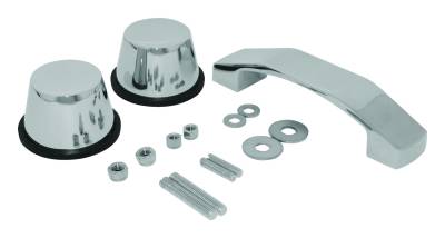 RT Offroad - RT Offroad RT34097 Stainless Windshield Tie Down Kit for 07-18 Jeep Wrangler JK