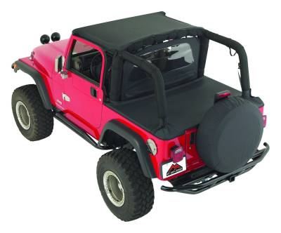 RT Offroad - RT Offroad CA10115 Black Denim Cover Kit for 87-91 Jeep YJ Wrangler