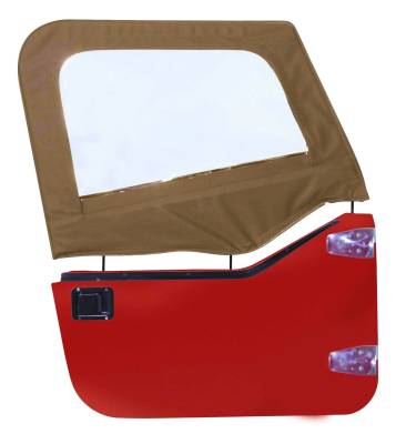 RT Offroad - RT Offroad DS10137 Spice Upper Door Skin Set for 97-06 Jeep Wrangler TJ