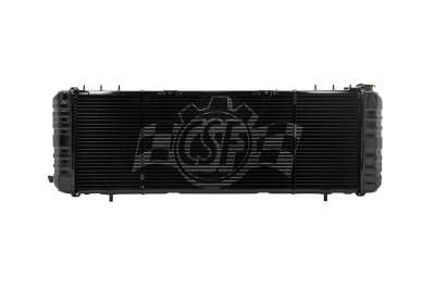CSF Cooling - Racing & High Performance Division - CSF Cooling 2671 Radiator w/Filler Neck for 91-01 Cherokee XJ 2.5/4.0L LHD