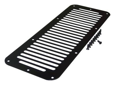RT Offroad - RT Offroad RT26008 Black Hood Vent Cover for 78-95 Jeep CJ5/CJ7/CJ8/Wrangler YJ