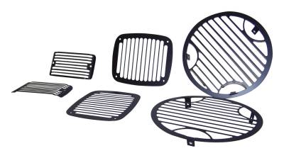 RT Offroad - RT Offroad RT26048 Billet Black Aluminum Stone Guards for 97-06 Jeep Wrangler TJ