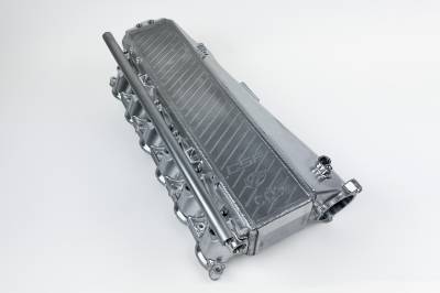 CSF Cooling - Racing & High Performance Division - CSF Cooling 8300 Charge Air Cooler Manifold Raw Billet for BMW Gen 1 B58
