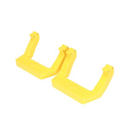 Carr - CARR 113337 LD Step Assist/Side Step XP7 Safety Yellow Powder Coat Pair