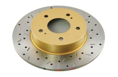 Disc Brakes Australia - Disc Brakes Australia DBA4915XS DBA 4000 Series XS Gold Rear Brake Rotor