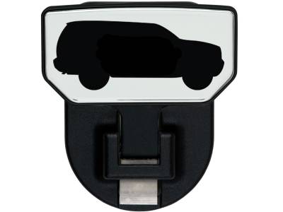 Carr - CARR 183192 HD Universal Hitch Step for 2" Receiver Black SUV Single