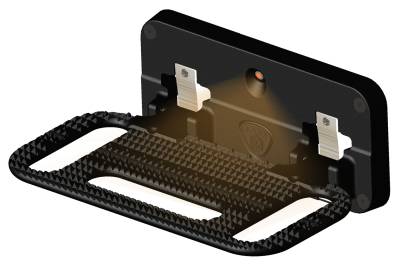Carr - CARR 193001 HD Mega Step Flat Mount LED Step Surface XP3 Black Single