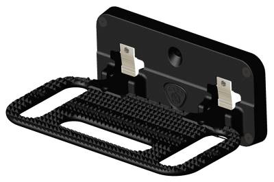 Carr - CARR 194001 HD Mega Step Flat Mount Non LED Step Surface XP3 Black Single