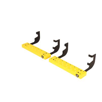 Carr - CARR 451007 Factory Step Van Assist XP7 Yellow Powder Coat Pair