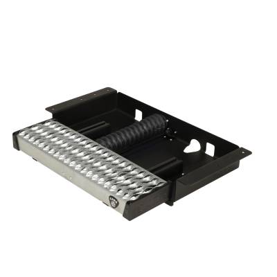 Carr - CARR 501080 WTS 24" Retractable Step Mer Sprinter Van Side Door XP3 Black