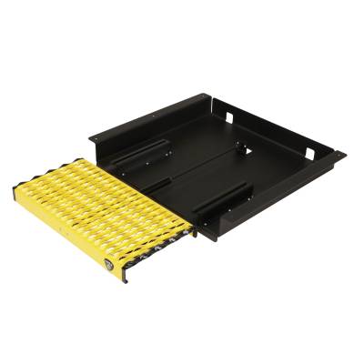 Carr - CARR 501527 WTS 24" Retractable Step Undermount Flat Surf XP3 Black XP7 Yellow