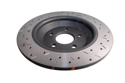 Disc Brakes Australia - Disc Brakes Australia DBA42969BLKXS DBA 4000 Series XS Gold Rear Brake Rotor