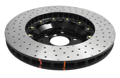 Disc Brakes Australia - Disc Brakes Australia DBA52166BLKXD DBA 5000 Series XD Front Brake Rotor