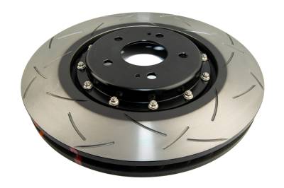 Disc Brakes Australia - Disc Brakes Australia DBA52224V2BLKS 08-16 Mitsubishi Lancer Front Brake Rotor