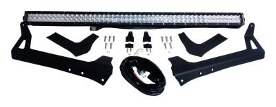 RT Offroad - RT Offroad RT28093 50" LED Light Bar & Windshield Bracket for 07-18 JK Wrangler
