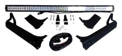 RT Offroad - RT Offroad RT28095 50" Light Bar Windshield Bracket for 97-06 Jeep Wrangler TJ