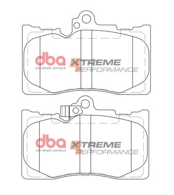 Disc Brakes Australia - Disc Brakes Australia DB2255XP DBA Xtreme Performance Front Brake Pads