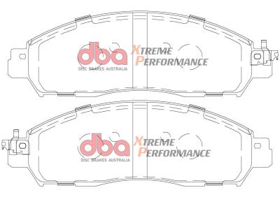 Disc Brakes Australia - Disc Brakes Australia DB2374XP DBA Xtreme Performance Front Brake Pads
