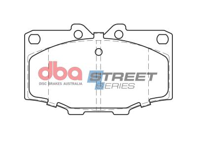 Disc Brakes Australia - Disc Brakes Australia DB288SS DBA Street Series Front Brake Pads