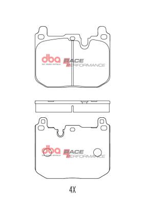 Disc Brakes Australia - Disc Brakes Australia DB2299RP DBA Race Performance Front Brake Pads