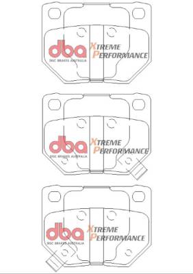 Disc Brakes Australia - Disc Brakes Australia DB1220XP DBA Performance Rear Brake Pads for Nissan/Subaru