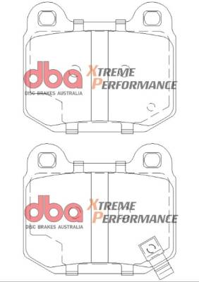 Disc Brakes Australia - Disc Brakes Australia DB1521XP DBA Xtreme Performance Rear Brake Pads